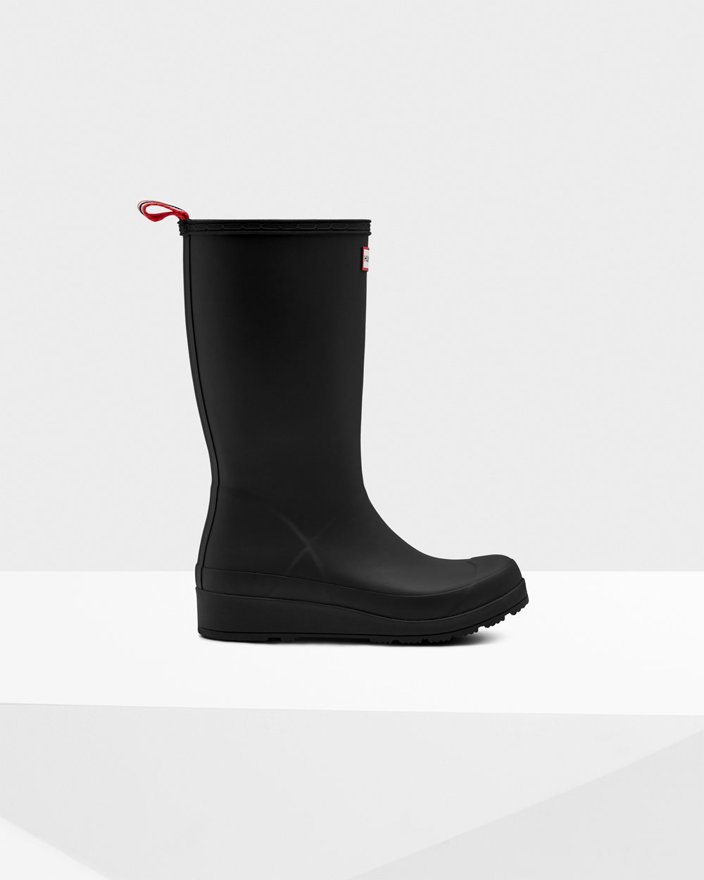 Hunter Mujer Original Tall Rain - Play Botas Negras - 306-UDVRYB